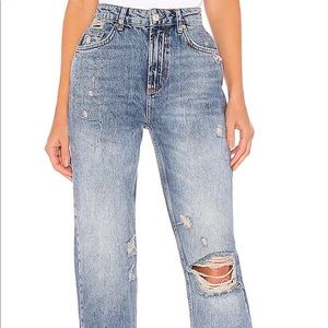 Free People Dakota Straight Leg Jeans